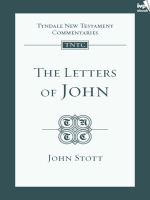 cover image of TNTC Letters of John